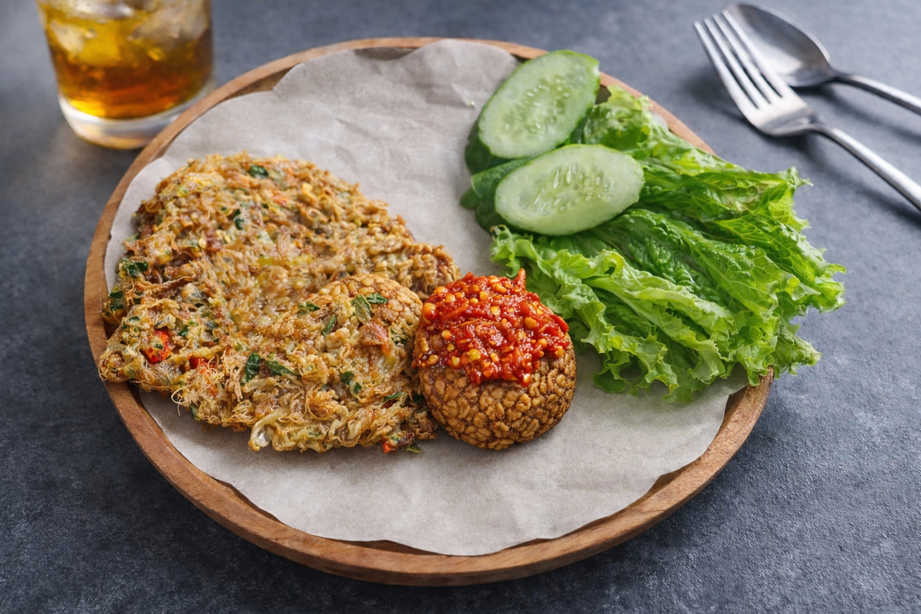 Telor Tempe Penyet
